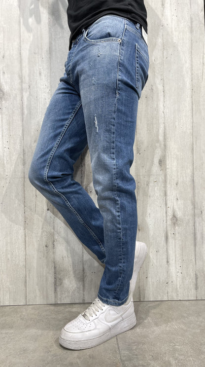 HAMAKI-HO jeans strappato