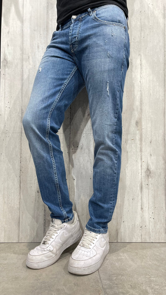 HAMAKI-HO jeans strappato