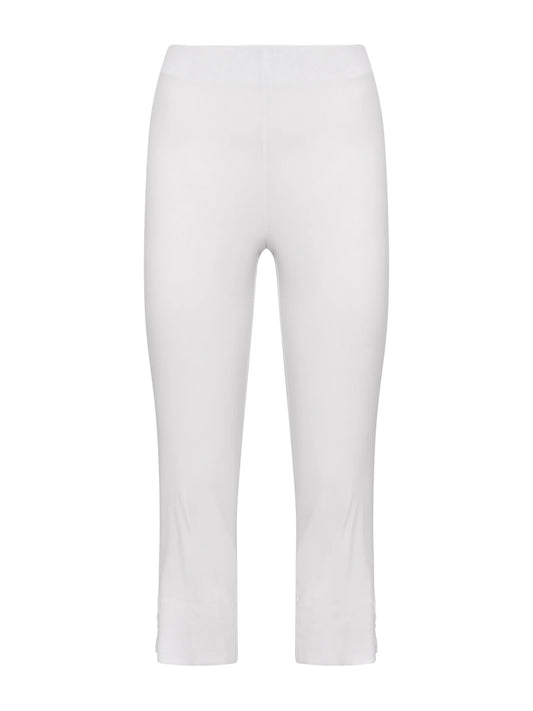 Pantalone Pinocchietto in Super Fresh - Bianco
