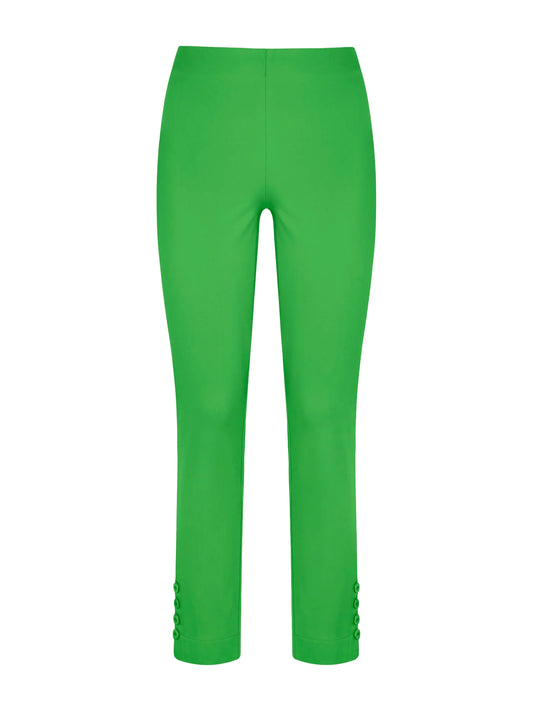 Pantalone Capri in Satin Power - Classic Green